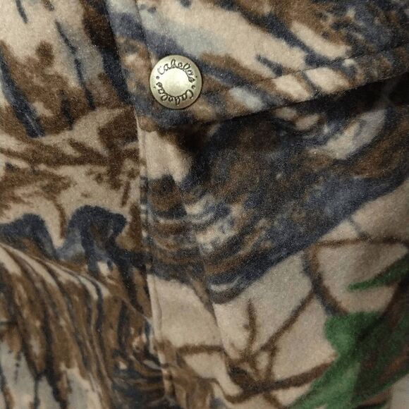 Cabela's Real Tree Camo Insulated Thick Fleece Pants Size 36x30 Hunting Pants - Picture 11 of 11